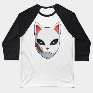 Sabito's Kitsune Mask Baseball T-Shirt